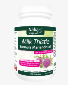 Naka Original Milk Thistle Formula Mariendistel 200 - Purple Coneflower, HD Png Download, Transparent PNG