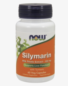 Silymarin Milk Thistle Extract 150 Mg Veg Capsules - Now Foods Zinc, HD Png Download, Transparent PNG