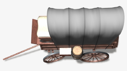 Wagon Png Photo - Covered Wagon Top Down, Transparent Png, Transparent PNG