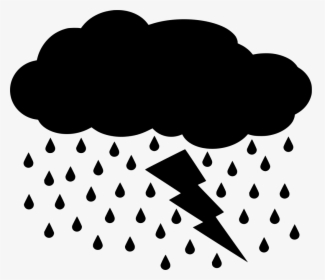 Thunder And Lightning Clipart, HD Png Download, Transparent PNG