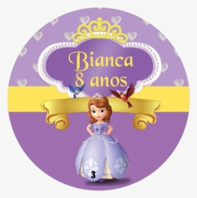 50 Adesivos Personalizados Princesinha Sofia - Masha Y El Oso, HD Png Download, Transparent PNG