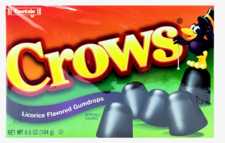 Crows Licorice Gumdrops 184g Front, HD Png Download, Transparent PNG