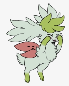 Finished An Old Sketch Of Shaymin - Cartoon, HD Png Download, Transparent PNG