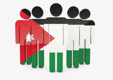 Download Flag Icon Of Jordan At Png Format - Iceland Flag And People, Transparent Png, Transparent PNG