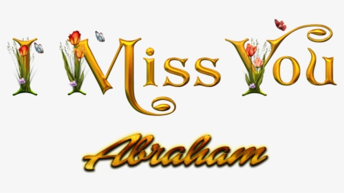 Abraham Free Png - Miss You Chandni, Transparent Png, Transparent PNG