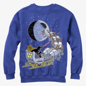 Star Wars Darth Vader Sleigh Christmas Sweater - Darth Vader Santa Sleigh, HD Png Download, Transparent PNG