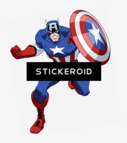 Captain America Comic - Captain America Clipart, HD Png Download, Transparent PNG