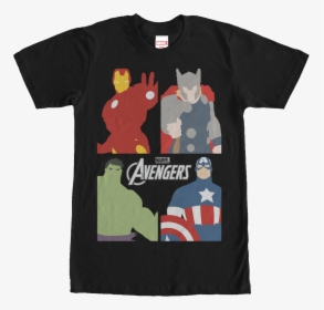 Avengers Portraits Marvel Comics T-shirt - Supreme Bart Simpson Shirt, HD Png Download, Transparent PNG