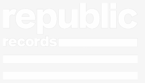 Republic Records Logo Png, Transparent Png, Transparent PNG