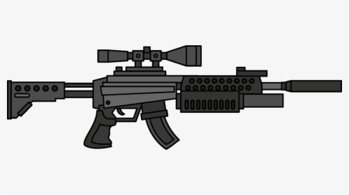 Sniper Clipart Machine Gun - Machine Gun Png, Transparent Png, Transparent PNG