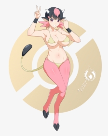 Pokemonster Girl Orcaleon, HD Png Download, Transparent PNG