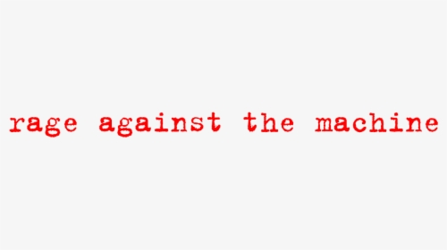 Rage Against The Machine - Rage Against The Machine Logo Png, Transparent Png, Transparent PNG