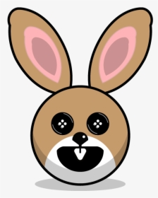 Hunny Bunnys Stickers - Rabbit, HD Png Download, Transparent PNG