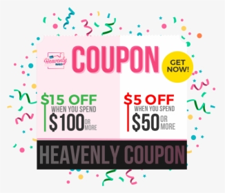 Get Coupon At Heavenly Nails In Hilo - Graphic Design, HD Png Download, Transparent PNG