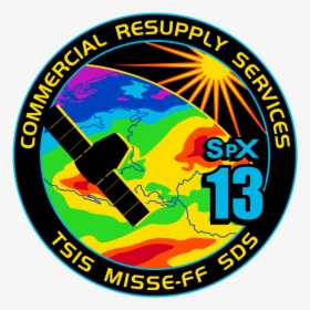 Mission Clipart Space Mission - Spx Crs 13, HD Png Download, Transparent PNG