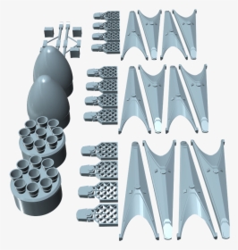 Spacex Falcon Heavy Upgrade Kit Unassembled   Data-zoom - Cutting Tool, HD Png Download, Transparent PNG