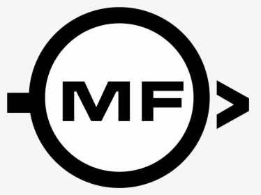 Moviefactory Nederland Logo Black And White - Mf Logo Png, Transparent Png, Transparent PNG