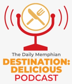 Destination Delicious Podcast Logo - Graphic Design, HD Png Download, Transparent PNG
