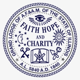 The Most Worshipful Grand Lodge Of Ancient Free And - State Seal, HD Png Download, Transparent PNG