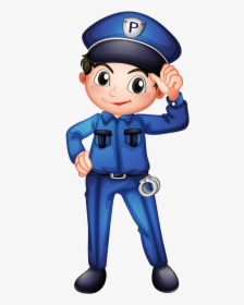 Police Officer Clipart, HD Png Download, Transparent PNG