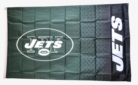 Nfl New York Jets Fan Flag - Logos And Uniforms Of The New York Jets, HD Png Download, Transparent PNG