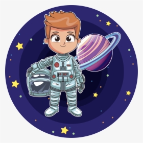 Astronomy Clipart Science Nature - Astronaut, HD Png Download, Transparent PNG