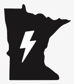 Sticker $1 - State Silhouette Minnesota, HD Png Download, Transparent PNG
