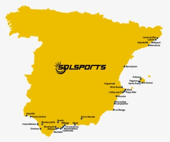 Spain Map Clipart Transparent Background, HD Png Download, Transparent PNG
