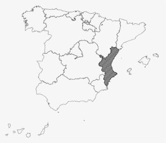 And Its Autonomous Regions - Spain, HD Png Download, Transparent PNG