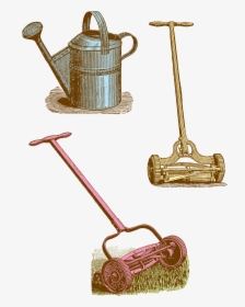 Vintage Garden Tools Png , Png Download - Vintage Gardening Tools Clipart, Transparent Png, Transparent PNG