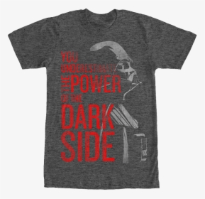 Power Of The Dark Side T-shirt - Yoda, HD Png Download, Transparent PNG