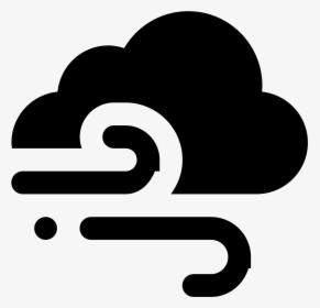 Windy Weather Icon, HD Png Download, Transparent PNG