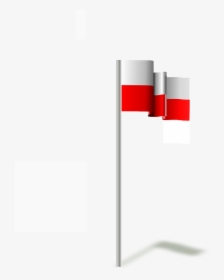 Flag, Poland, Cartoon, Polish, Wind - Polish Flag Animated Gif, HD Png Download, Transparent PNG