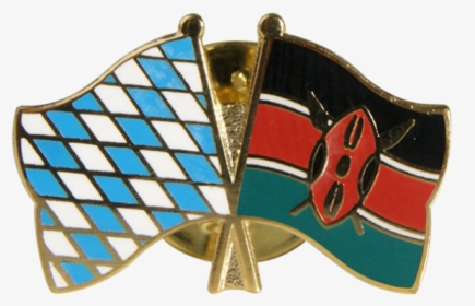 Kenya Friendship Flag Pin, Badge - Coin Purse, HD Png Download, Transparent PNG