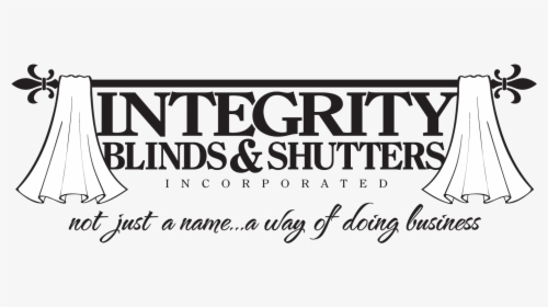 Integrity Blinds & Shutters - Calligraphy, HD Png Download, Transparent PNG