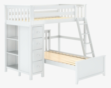 Jackpot Kids Edinburgh 1 Twin All In One Ladder Loft - Bunk Bed, HD Png Download, Transparent PNG