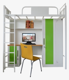 Cheap Metal Frame Bunk Bed Bedroom Furniture Dormitory - Bunk Bed, HD Png Download, Transparent PNG