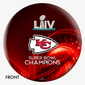 Ottb Kansas City Chiefs Bowling Ball Super Bowl 54, HD Png Download, Transparent PNG