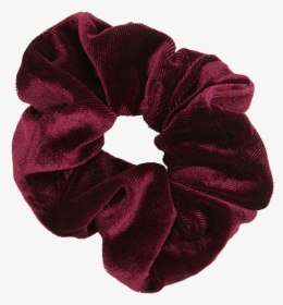 Transparent Hair Scrunchies Maroon, HD Png Download, Transparent PNG