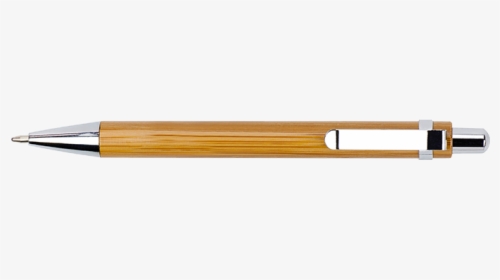 Barron Bamboo Ballpoint Pen With Metal Trims - Stationery, HD Png Download, Transparent PNG