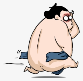 Ringo The Sumo Wrestler Stickers Messages Sticker-2 - Cartoon, HD Png Download, Transparent PNG
