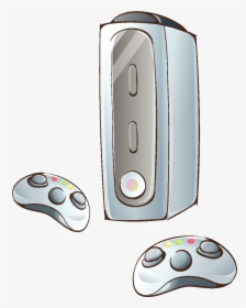 Hand Drawn Game Handle Elements - Game Controller, HD Png Download, Transparent PNG