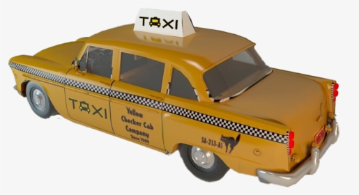 Taxi Cab Png Free Image - Checker Marathon, Transparent Png, Transparent PNG