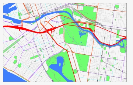 Yarra River Australia Topographic Map, HD Png Download, Transparent PNG