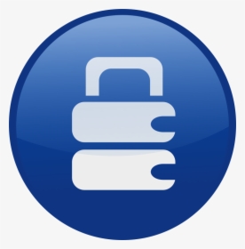 Locked-blue - Home Icon Clipart, HD Png Download, Transparent PNG