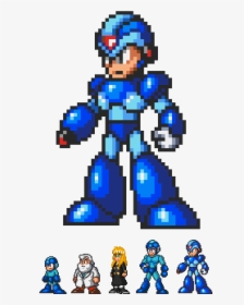 Image Result For Megaman X 32 Bits Sprites 32 Bit, - Mega Man X Sprite Transparent, HD Png Download, Transparent PNG