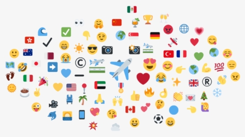 Most Used Emojis For Airlines Brands - Circle, HD Png Download, Transparent PNG