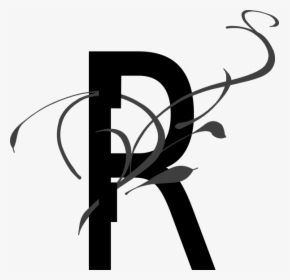 Letter Clip Art At Clker Com Vector - Letter R Calligraphy Png, Transparent Png, Transparent PNG