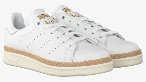 White Adidas Sneakers Stan Smith Bold - Skate Shoe, HD Png Download, Transparent PNG