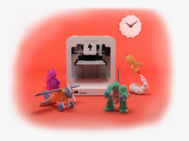 Toybox Printer Front White Alpha Toybox Mobile - Playset, HD Png Download, Transparent PNG